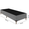 Base Box Tiba 79x1,98x25 Veludo Matelado - 3