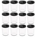 Ver imagem 1 de 12 Farinheiras Porta Farofa Temperos 400ml Crippa Preto Tampa para Ir a Mesa
