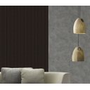 Ver imagem 6 de Papel de Parede Ripado Fino Estilo Madeira Tabaco 12m