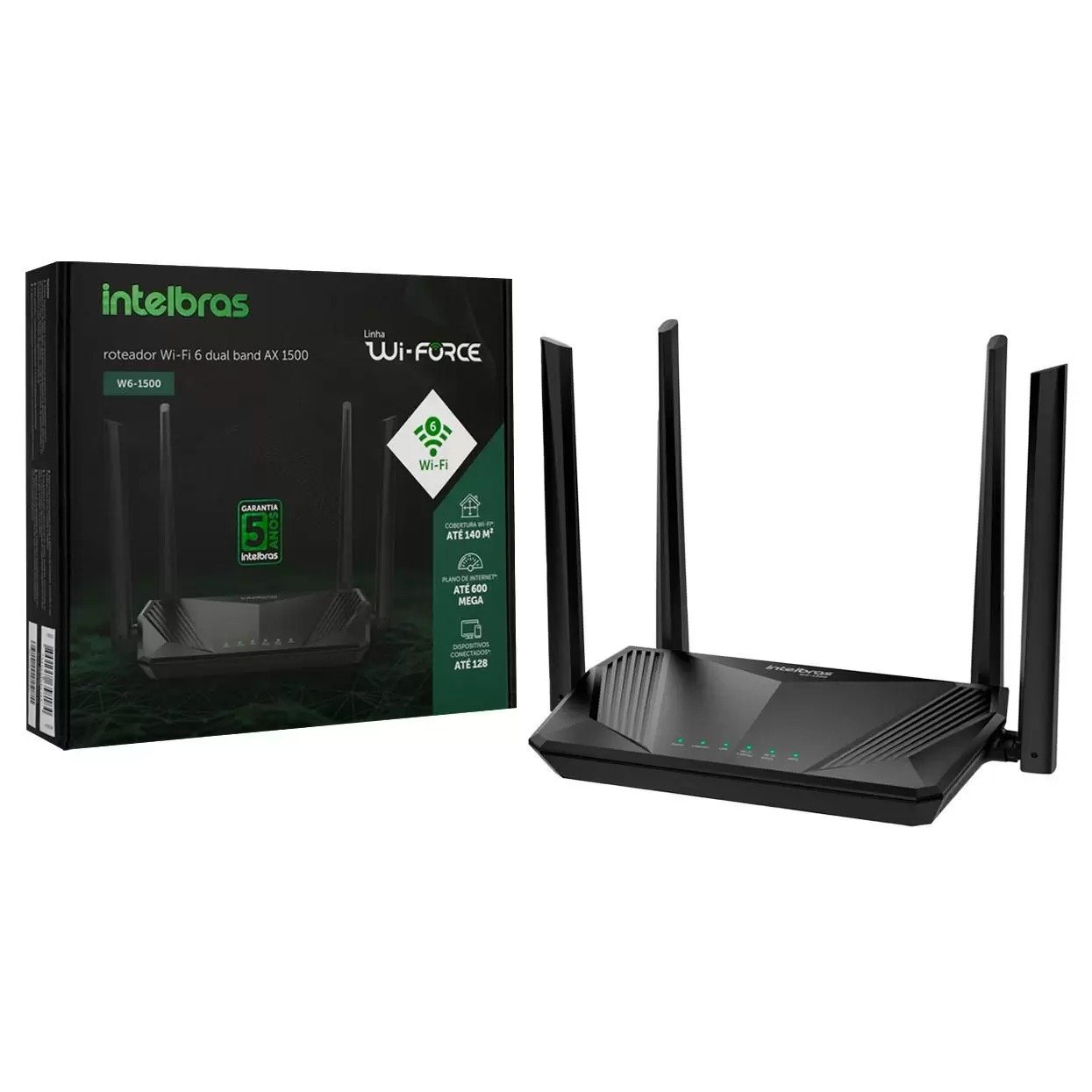 Roteador Wireless W6-1500 Mesh Dual Band Ax-1500 Wi-force - 5