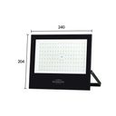 Ver imagem 2 de Refletor Blumenau Led Play 150w Preto Bivolt 3000k Luz Amarela