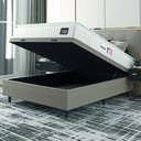 Ver imagem 2 de Cama Box Baú Colchão Casal Espuma D33 Vangogh Pillow Top 138x188x70cm Hellen