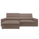 Ver imagem 4 de Sofá Retrátil e Reclinável 200cm Velosuede Argos Yescasa