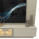 Ver imagem 4 de Home para TV Ripado 220 Supremo LED Reflecta 100% MDF Off White - Gelius