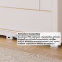 Ver imagem 7 de Guarda-Roupa Casal 2 Portas de Correr com Pés 229cm 100% MDF Talin Espresso Móveis Branco
