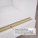 Ver imagem 5 de Guarda-Roupa Casal 2 Portas de Correr com Pés 229cm 100% MDF Talin Espresso Móveis Branco