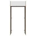 Ver imagem 6 de Porta-geladeira 103 Cm 1 Porta Basculante Rustic/branco Stella Madesa
