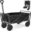 Ver imagem 2 de Carrinho Multiuso Dobrável com Mesa Praia Camping Pesca 80kg