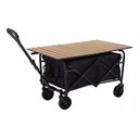 Ver imagem 1 de Carrinho Multiuso Dobrável com Mesa Praia Camping Pesca 80kg