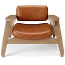 Ver imagem 3 de Kit 2 Poltronas Decorativa para Sala Living Concept L02 Nature Couríssimo Camel - Lyam Decor