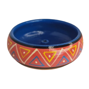 Incensário Peruano Tigela Pintado a Mão
