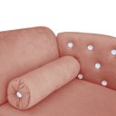 Ver imagem 4 de Caminha Pet Luxo Divâ Strass Tecido Veludo Divini Decor:rose Claro