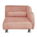 Ver imagem 3 de Caminha Pet Luxo Divâ Strass Tecido Veludo Divini Decor:rose Claro