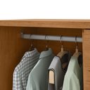 Ver imagem 4 de Comoda Sapateira Vedra 7 Gavetas 2 Portas - Lp - Rei de Casa Amendoa Clean