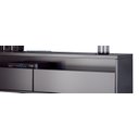 Ver imagem 4 de Rack Suspenso para TV Life 1.36 Preto Acetinado - MóveisAqui