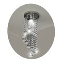 Ver imagem 1 de Kit 2 Lustres de Cristal para Sala Quarto - Transparente
