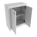Ver imagem 4 de Balcão Escritório com 2 Portas Multimóveis Vcr25013 Branco