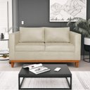 Ver imagem 1 de Sofá 2 Lugares 140cm Suede Esper Bege