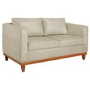 Ver imagem 2 de Sofá 2 Lugares 140cm Suede Esper Bege