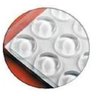 Protetor Anti Impacto Barulho Adesivo Silicone Transparente Cartela 24 Peças Pingo Bolinha Pequena - 3