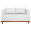Ver imagem 4 de Sofá 2 Lugares 140cm Suede Esper Branco