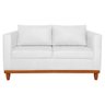 Sofá 2 Lugares 140cm Suede Esper  - 4