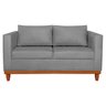 Sofá 2 Lugares 140cm Suede Esper  - 4