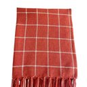 Ver imagem 1 de Kit 02 Manta para Sofá Xadrez Tecido Grosso 2,40x1,80 Capa de Sofa Gigante 2 e 3 Lugares Terracota