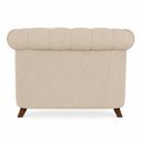 Ver imagem 7 de Poltrona Decorativa 121cm Pugle Linho Bege - Sallar Home