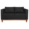 Sofá 2 Lugares 140cm Suede Esper  - 4