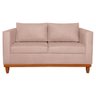 Sofá 2 Lugares 140cm Suede Esper  - 4