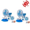 Ver imagem 6 de Kit 2 Mini Ventiladores Mesa de Tomada 20cm Grampo Oferta