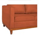 Ver imagem 5 de Sofá 2 Lugares 140cm Suede Esper Laranja Terracota