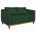 Ver imagem 2 de Sofá 2 Lugares 140cm Suede Esper Verde