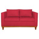 Ver imagem 4 de Sofá 2 Lugares 140cm Suede Esper Vermelho