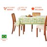 Toalha de Mesa Quadrada Lepper 4 Lugares Pop 1,40m x 1,40m Horta - 5