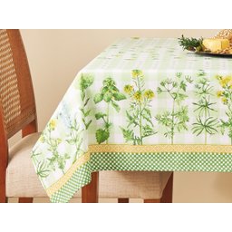 Toalha de Mesa Quadrada Lepper 4 Lugares Pop 1,40m x 1,40m Horta - 3