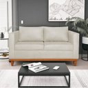 Ver imagem 1 de Sofá 2 Lugares 140cm Linho Esper Bege