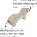 Ver imagem 5 de Recamier Divã Espreguiçadeira para Sala e Cliníca Estética Queila Veludo:bege