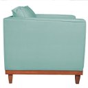 Ver imagem 5 de Sofá 2 Lugares 140cm Suede Esper Azul Tiffany
