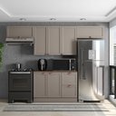 Ver imagem 1 de Composição Cozinha Modulada Olivia 4 Peças 7 Portas com Tampo Poliman Móveis