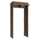 Ver imagem 7 de Porta-geladeira 103 Cm 1 Porta Basculante Rustic Stella Madesa