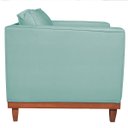 Ver imagem 5 de Poltrona Decorativa Suede Esper Azul Tiffany