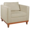 Ver imagem 2 de Poltrona Decorativa Suede Esper