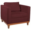 Ver imagem 2 de Poltrona Decorativa Suede Esper