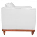 Ver imagem 5 de Poltrona Decorativa Suede Esper Branco