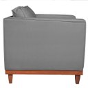 Ver imagem 5 de Poltrona Decorativa Suede Esper Cinza