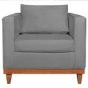 Ver imagem 4 de Poltrona Decorativa Suede Esper