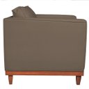 Ver imagem 5 de Poltrona Decorativa Suede Esper Marrom