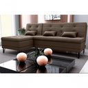 Ver imagem 5 de Sofá Cama com Chaise 3 Lugares 2,00 Mts Nice Matrix Marrom